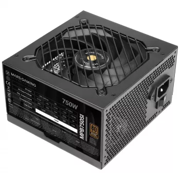 Mars Gaming MPB750SI power supply unit 750 W 24-pin ATX ATX Black