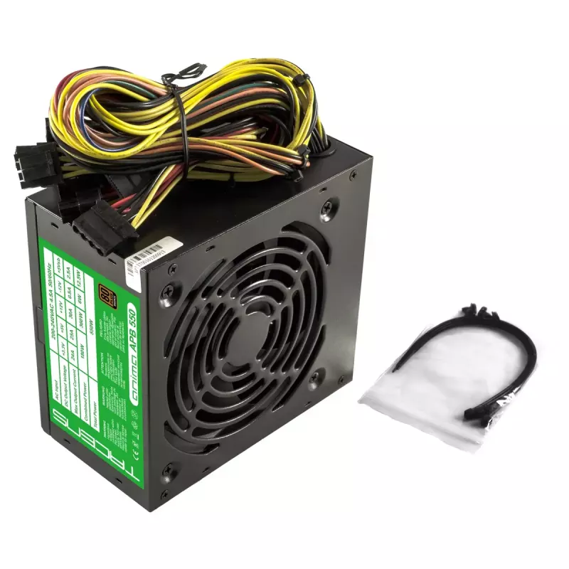 Tacens APB550B power supply unit 550 W 20+4 pin ATX ATX Black