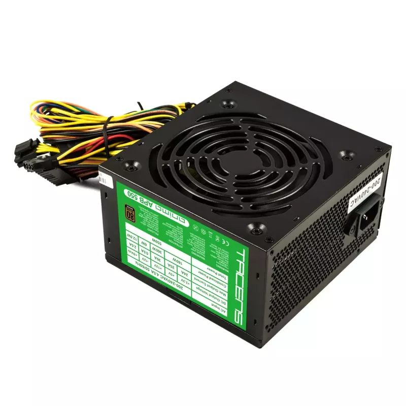 Tacens APB550B power supply unit 550 W 20+4 pin ATX ATX Black
