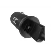 Car charger Green Cell CADM-GC-38AC 38W, 1x USB-C (PD 3.0) + 1x USB-A, aluminium housing, black