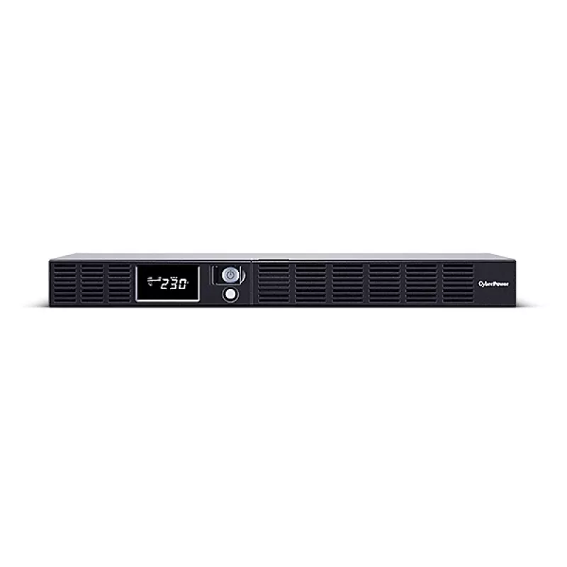 Rackmount Line-Interactive UPS CYBERPOWER OR600ERM1U — 0.6 kVA / 360 W, 6x C13 outlets, AVR, LCD, silver, 1U
