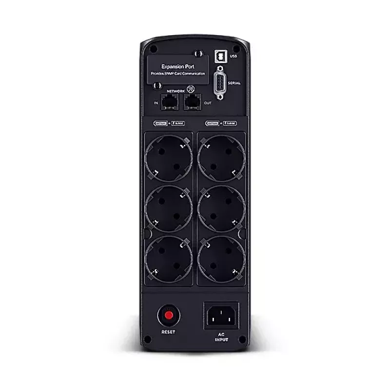 CyberPower CP1350EPFCLCD uninterruptible power supply (UPS) Line-Interactive 1.35 kVA 780 W 6 AC outlet(s)