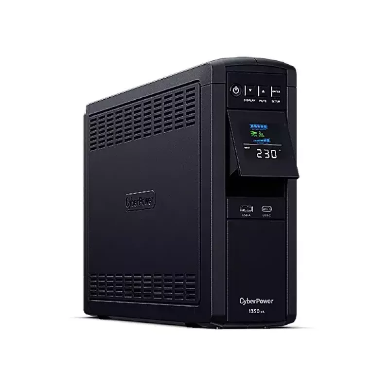 CyberPower CP1350EPFCLCD uninterruptible power supply (UPS) Line-Interactive 1.35 kVA 780 W 6 AC outlet(s)