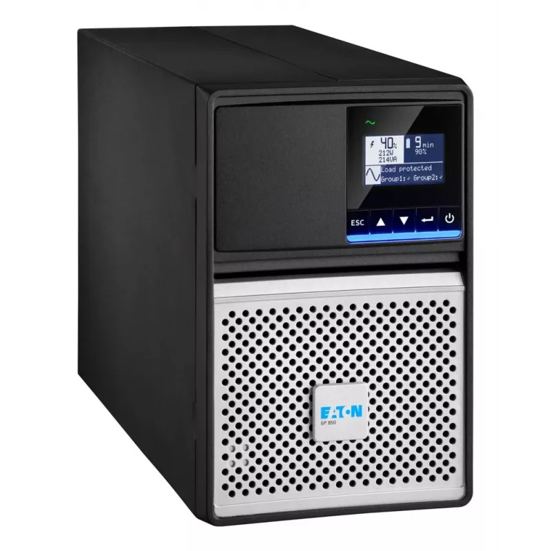 EATON CORPORATION Eaton UPS 5P Gen2 - 850VA, 680W, Input: C14, Outputs: (6) C13, Tower