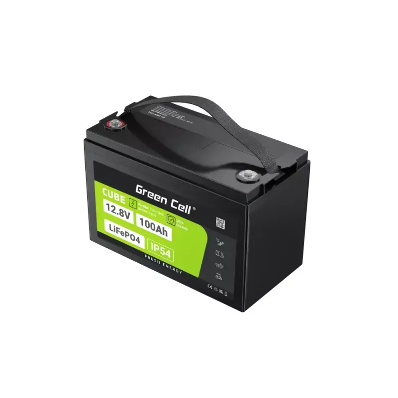UPS battery Green Cell LFPGC12V100AH Lithium Iron Phosphate 12.8V 100Ah