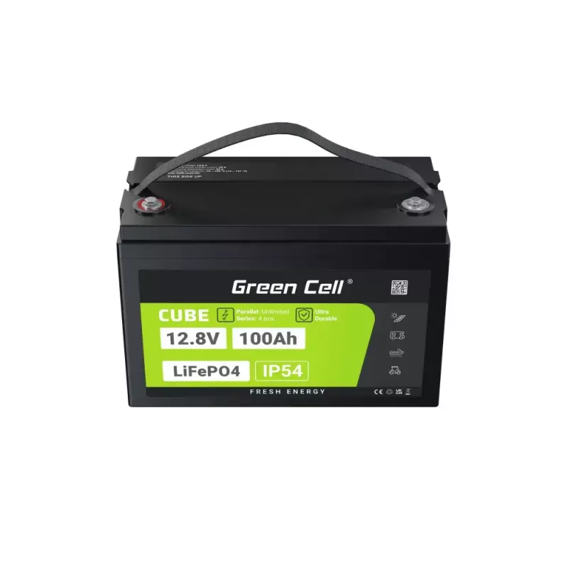 UPS battery Green Cell LFPGC12V100AH Lithium Iron Phosphate 12.8V 100Ah