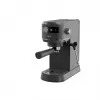 Espresso machine AEG EC6-1-6BST, manual countertop, 1.0 L water tank, 15 bar, milk frother, 1450 W, touch control, black