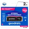 Goodram PX700 SSD SSDPR-PX700-02T-80 internal solid state drive 2 TB M.2 PCI Express 4.0 NVMe 3D NAND