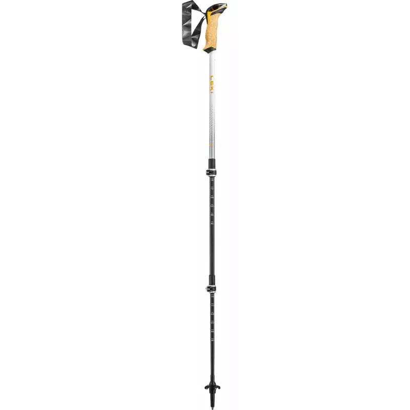 Trekking pole Leki Cressida Telescopic for women, aluminium HTS 6.5, 90–125 cm, 237 g, 3-segment