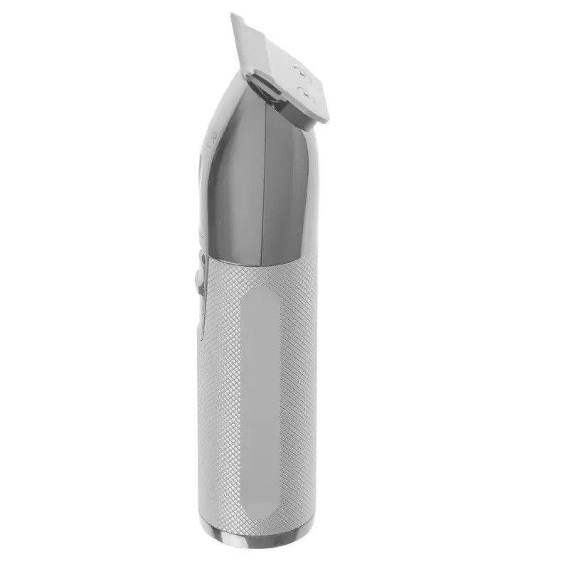 Beard trimmer Adler AD 2836S, cordless lithium battery, 0.9–6 mm, 4 length steps, stainless steel blades, silver