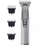 Beard trimmer Adler AD 2836S, cordless lithium battery, 0.9–6 mm, 4 length steps, stainless steel blades, silver