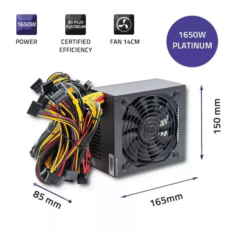 Power Supply Qoltec 50342 1650W