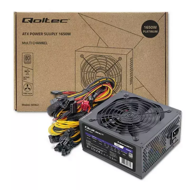 Power Supply Qoltec 50342 1650W