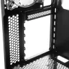PC case MODECOM AMIRANI ARGB Midi Tower, black, tempered glass, 2x200mm front + 1x120mm rear fans, USB-A 2x, USB-C 1x, supports ATX/ITX, GPU up to 35 cm