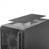 PC case MODECOM AMIRANI ARGB Midi Tower, black, tempered glass, 2x200mm front + 1x120mm rear fans, USB-A 2x, USB-C 1x, supports ATX/ITX, GPU up to 35 cm