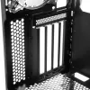 PC case MODECOM AMIRANI ARGB Midi Tower, black, tempered glass, 2x200mm front + 1x120mm rear fans, USB-A 2x, USB-C 1x, supports ATX/ITX, GPU up to 35 cm