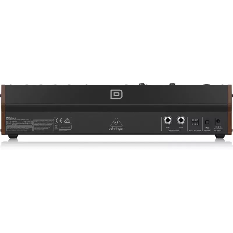 Synthesizer Behringer Model D Black Housing colour Black Power source DC AC