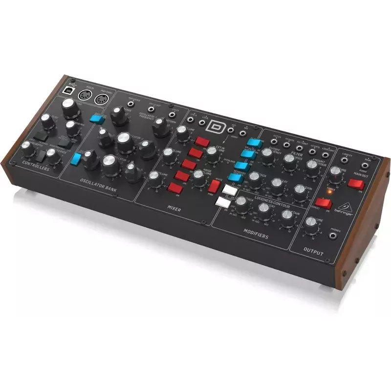 Synthesizer Behringer Model D Black Housing colour Black Power source DC AC