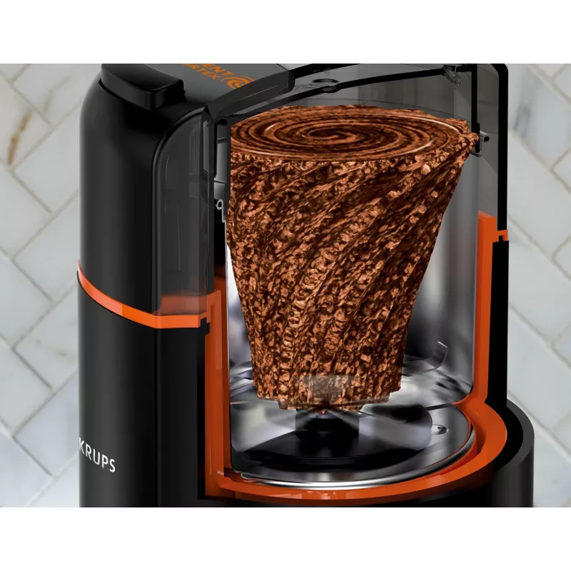 Blade grinder Krups Silent Vortex GX3328 175 W Black 90 g capacity