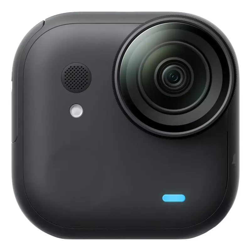 Action sports camera Insta360 GO Ultra Standard Black — 4K Ultra HD 3840×2880, 1/1.28 inch sensor, 240 fps, Wi‑Fi, built-in display, MicroSD, 52.9 g