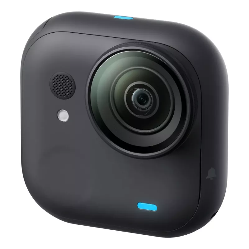 Action sports camera Insta360 GO Ultra Standard Black — 4K Ultra HD 3840×2880, 1/1.28 inch sensor, 240 fps, Wi‑Fi, built-in display, MicroSD, 52.9 g