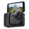 Action sports camera Insta360 GO Ultra Standard Black — 4K Ultra HD 3840×2880, 1/1.28 inch sensor, 240 fps, Wi‑Fi, built-in display, MicroSD, 52.9 g