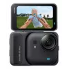 Action sports camera Insta360 GO Ultra Standard Black — 4K Ultra HD 3840×2880, 1/1.28 inch sensor, 240 fps, Wi‑Fi, built-in display, MicroSD, 52.9 g