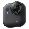 Action sports camera Insta360 GO Ultra Standard Black — 4K Ultra HD 3840×2880, 1/1.28 inch sensor, 240 fps, Wi‑Fi, built-in display, MicroSD, 52.9 g