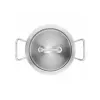 Tall pot ZWILLING Pro 2 l, model 65123-160 with lid — stainless steel cooking pot
