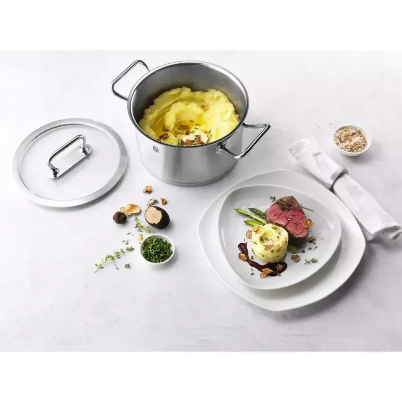 ZWILLING Pro Round Pot 6.2L Silver 24cm