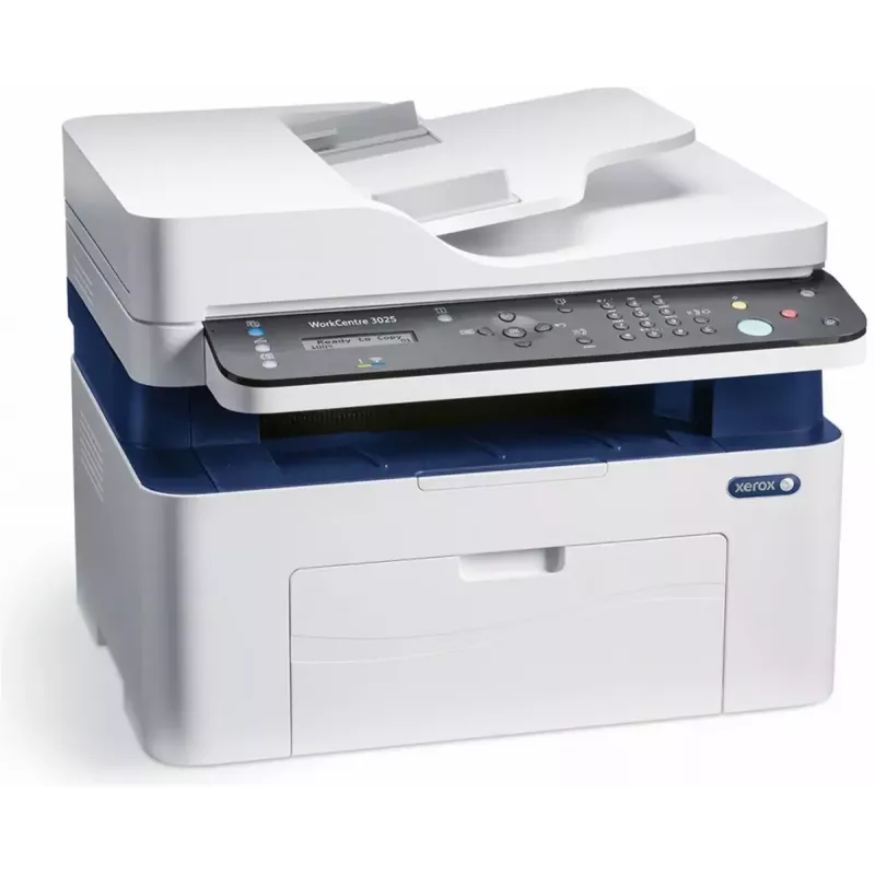 Multifunction Device Xerox WorkCentre 3025/NI — Monochrome Laser MFP, 20 ppm, Wi‑Fi, Ethernet, A4, 1200x1200 DPI