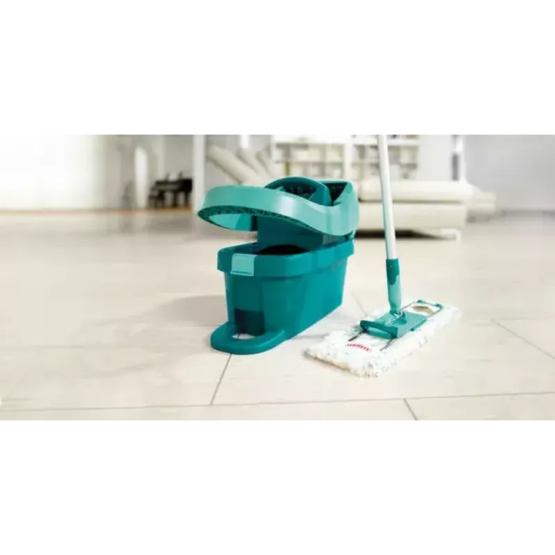 Mop Leifheit 55045 Wet Microfiber — flat wet mop with microfiber head for floor cleaning