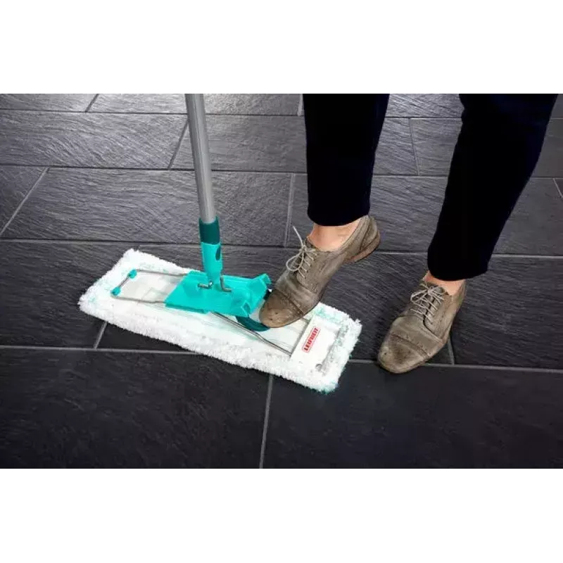 Mop Leifheit 55045 Wet Microfiber — flat wet mop with microfiber head for floor cleaning