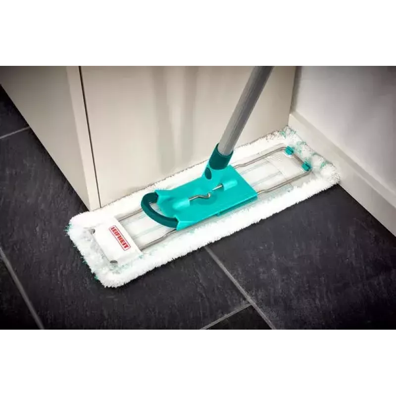 Mop Leifheit 55045 Wet Microfiber — flat wet mop with microfiber head for floor cleaning