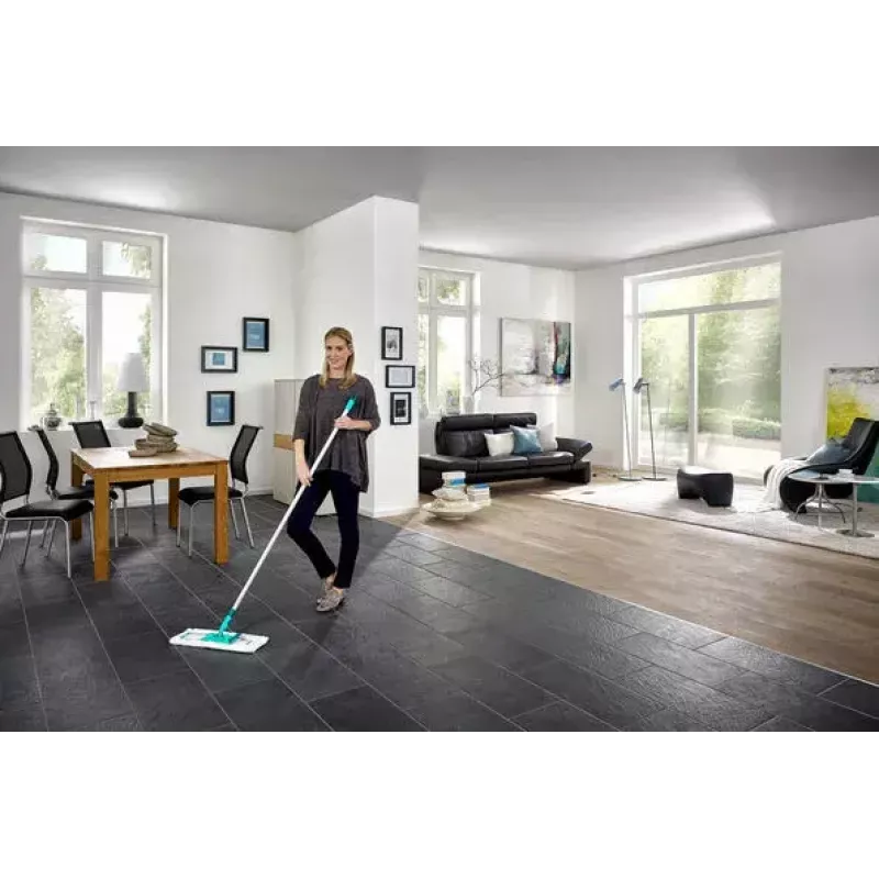 Mop Leifheit 55045 Wet Microfiber — flat wet mop with microfiber head for floor cleaning