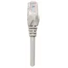 Patch cable INTELLINET Cat5e U/UTP 3 m, Grey, CCA, RJ-45–RJ-45, 350 MHz