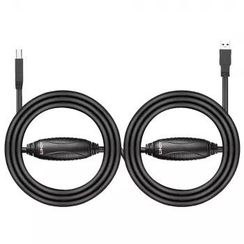 USB Cable Lindy 10m Active USB 3.0 Cable