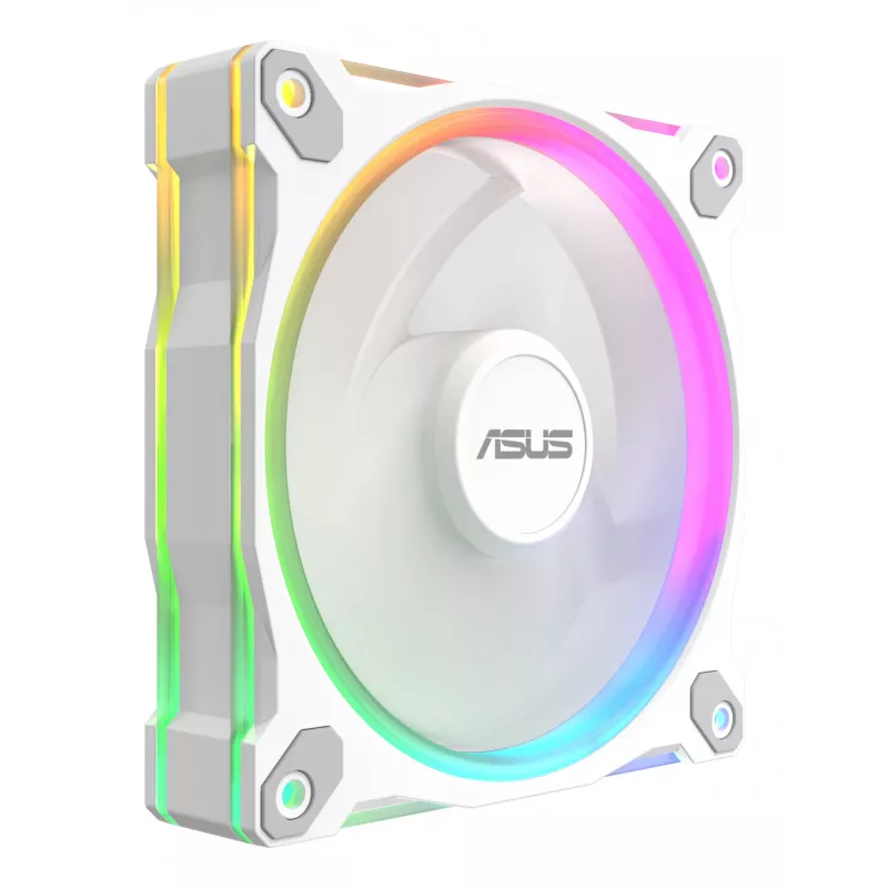 Fan ASUS Prime MR120 ARGB White 120 mm sleeve bearing case fan