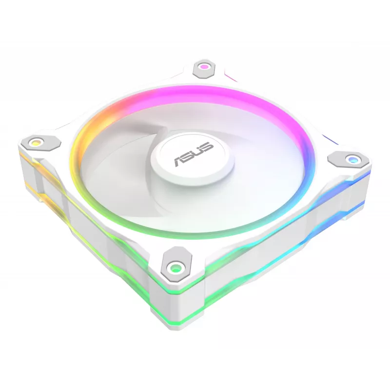 Fan ASUS Prime MR120 ARGB White 120 mm sleeve bearing case fan