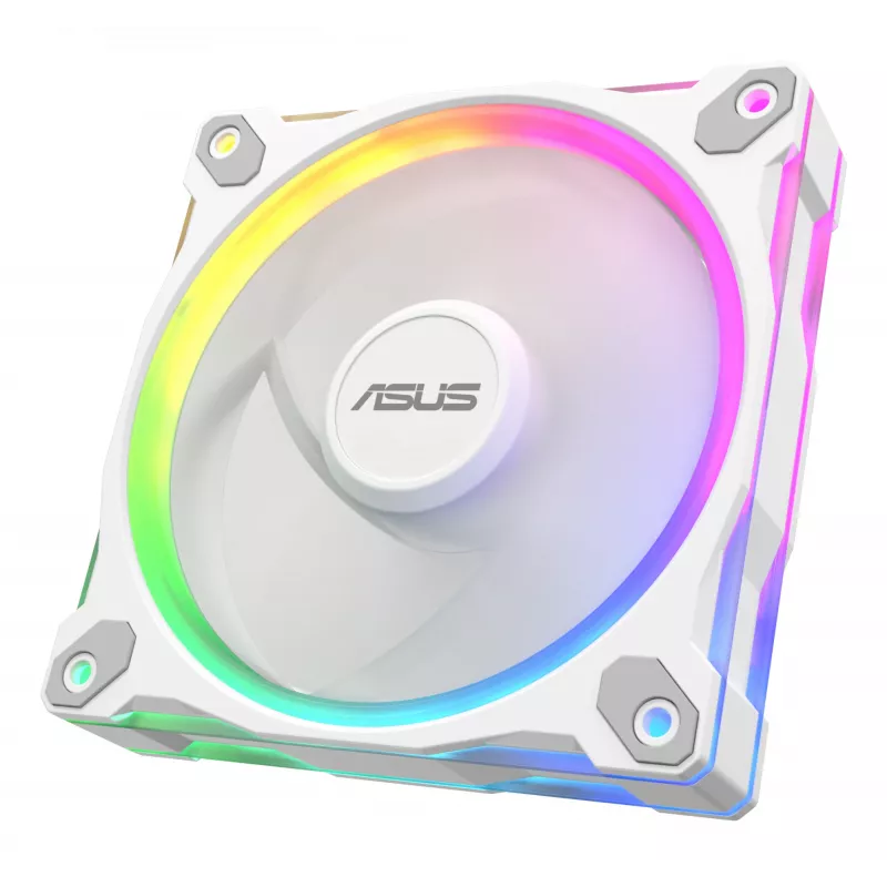 Fan ASUS Prime MR120 ARGB White 120 mm sleeve bearing case fan