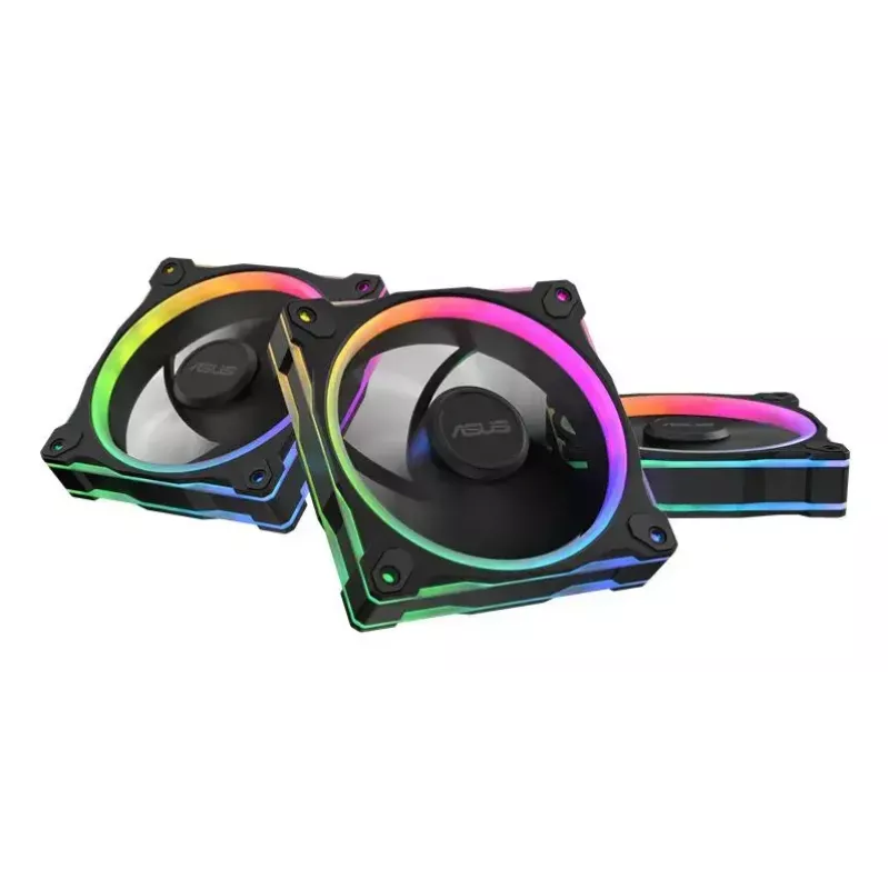 Fan ASUS Prime MR120 ARGB Black 120 mm sleeve bearing PWM 1600 RPM 58 CFM