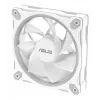 120 mm PC case fan ASUS Prime MR120 ARGB Reverse White — 1600 RPM, 58 CFM, PWM, sleeve bearing