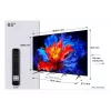 Smart TV TCL 85P89K 85 inch (216 cm) QLED 4K UHD, Google TV, HDR10+, 450 cd/m², 3840×2160
