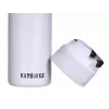 Insulated bottle Kambukka Elton 600 ml Chalk White — vacuum flask, 18/8 stainless steel, leak‑proof, Snapclean lid