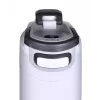 Insulated bottle Kambukka Elton 600 ml Chalk White — vacuum flask, 18/8 stainless steel, leak‑proof, Snapclean lid
