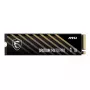 SSD M.2 NVMe MSI SPATIUM M470 PRO 1TB — PCIe 4.0, 3D NAND, 6000/5000 MB/s, 950k IOPS, TBW 640
