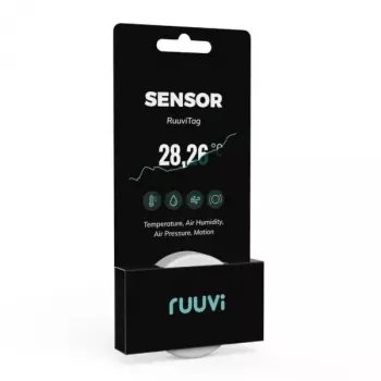 Wireless Sensor Ruuvi RT4in1 Temperature Humidity Air Pressure Motion