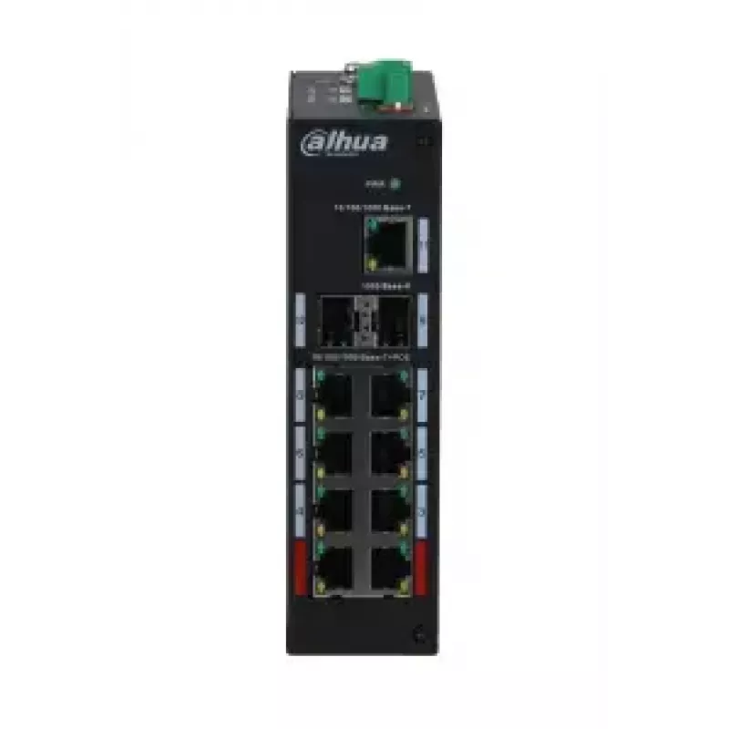 Unmanaged Switch Dahua PFS3211-8GT-120-V2 Gigabit Ethernet PoE 9 Ports