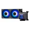 All-in-one liquid cooler MSI MAG Coreliquid A15 240 — 240 mm radiator, 2×120 mm fans, LGA1700/AM4/AM5, black