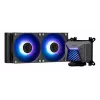 All-in-one liquid cooler MSI MAG Coreliquid A15 240 — 240 mm radiator, 2×120 mm fans, LGA1700/AM4/AM5, black